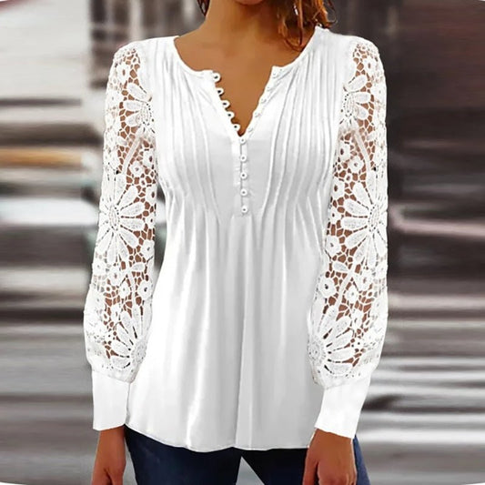 Madelief Blouse - Elegante blouse met lange mouwen