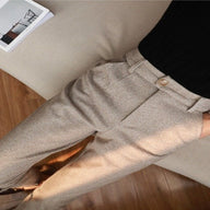 WoolenChic™ - De Elegante Wollen Broek voor Vrouwen - RIVERRA